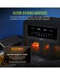 Tower T17151 Vortx 8L Vizion Dual Basket Air Fryer - Black