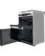 Hotpoint CD67G0CCX Double Gas Cooker