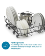 Sensis DWF0110SLEW Dishwasher - White - 10 Place Settings