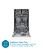 Sensis DWF0110SLEW Dishwasher - White - 10 Place Settings