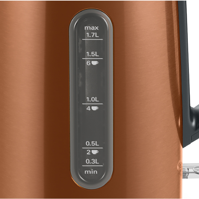 Bosch TWK4P439GB 1.7L Traditional Kettle - Copper