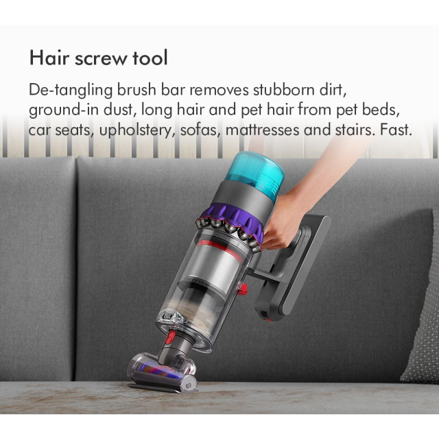 Dyson GEN5DETECT-2023 Cordless Stick Vacuum Cleaner - 70 Minutes Run Time - Purple