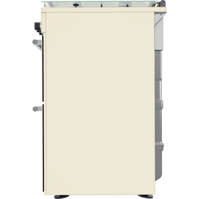 Hotpoint CD67G0C2CJ 60cm Double Gas Cooker with Lid - Jasmine