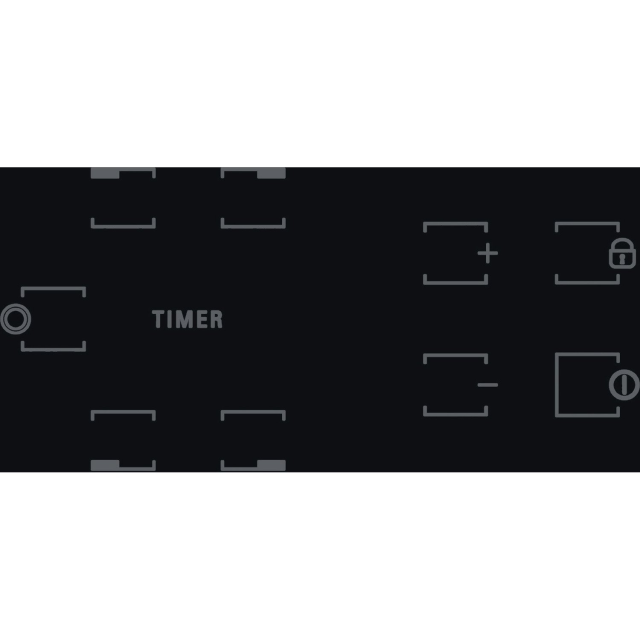Hotpoint HR612CH 58cm Ceramic Hob - Black