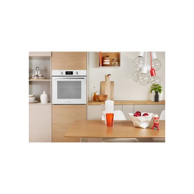 Indesit IFW6340WHUK 59.5cm Built In Electric Single Oven in White