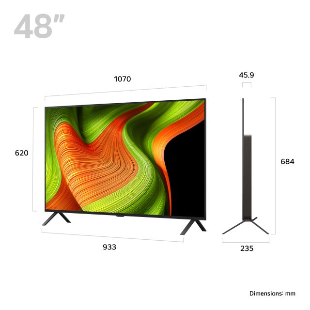 LG OLED AI B5 48inch 4K Smart TV