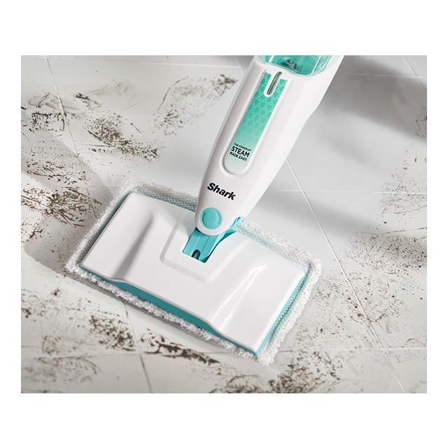 Shark S1000UK Steam Mop - White/Mint Green