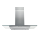 Hotpoint UIF 9.3F LB X 60cm Chimney Island Cooker Hood - Stainless Steel